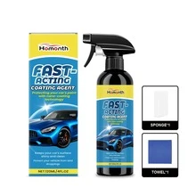 Set de Revestimiento para Autos Homonth, Pintura para Mantenimiento de Superficies, Protección de Espejos y Renovación - A - Ver 7