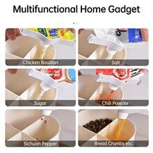 1pcealing Clips, Kitchen Spice Freshness Clips, Storage Closure Tools, Insect-Proof Spout Closure Clips, Multi-Purpose, Snack Bag Clips, Household Kitchen Seasng Bag Spout Closure Clips - Food Bag Sealing Clip - View 5