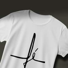 Printed T-Shirt With Faith Text, 100% Premium Cotton Men's, Sizes 2 To GG - White - View 2