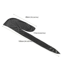 男士真丝头巾，带松紧带 - A - 查看 5