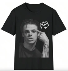 Yungblud & Zombie Uni T-Shirt, Sweater, Hoodie, Youthshirt, K Band Graphic Tee, Uni Concert - màu đen - Xem 1