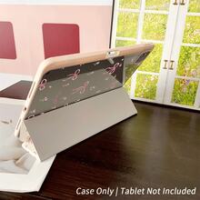 A Pink Bow - Pattern Protective Tablet Case - Ideal For Sweet - Style Lovers And Fashion Enthusiasts, Protective Soft TPU Flip - Pen Holder Compatible With IPad 10th Generation 10.9-Inch 2022 / Air 13(M3 2025)/ Air 11(M3 2025) Compatible WithSAMSUNG,Compatible With XIAOMI - Multicolor - View 5