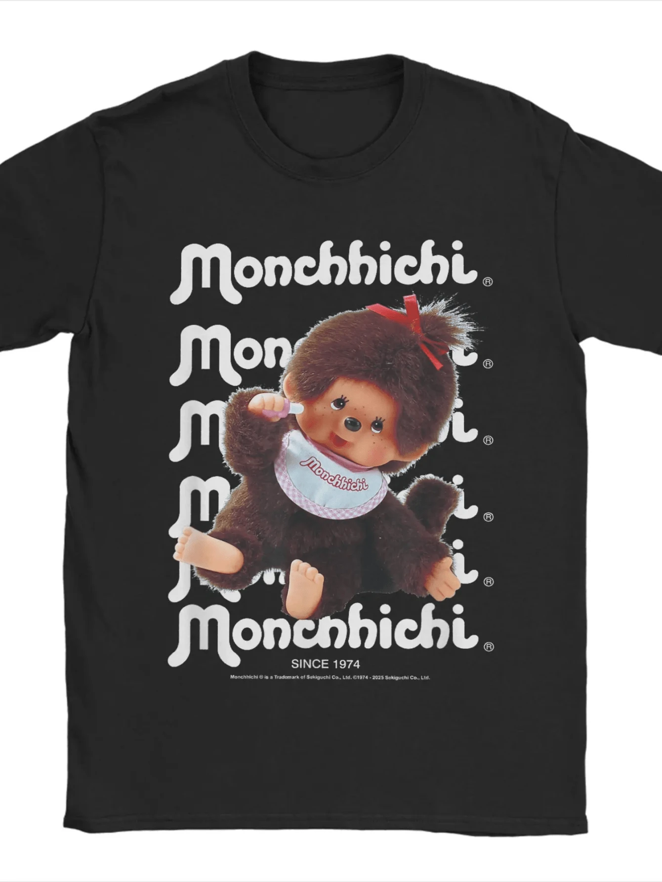 Stance Thumbs Up Fluffy Little Guy Vintage Pure Cotton Tee Shirt Short Sleeve T Shirt Round Collar Clothing Adult - 黑色 - 查看 1