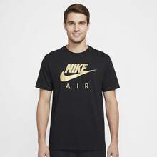 Nike Air Reflective T-Shirt Men's Black Gold 749528-012 - 黑色 - 查看 3
