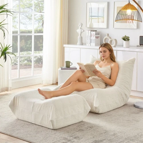 Bean Bags - Light Brown - View 1