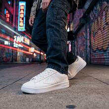 Casual Sneakers, Extreme Comfort, Modern Style For Everyday Use, Stylish Suede, Lace-Up, Office, Party, Vacation - trắng - Xem 4