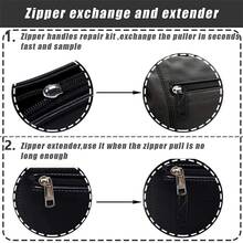 5pcs Multifunctional Metal Zipper Head Replacement Parts - Suitable For Luggage, Jackets, Backpacks, Boots, Wallets, Jackets - Travel And Daily Wear - Easy To Repair, Summer - Multicolor - View 6