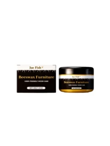 JUE FISH Beeswax Furniture Care, Formulated With Beeswax And Fatty Acids, Designed To Deeply Remove Years Of Wax Buildup And Stubborn Stains, Restores Wood Luster And Forms A Protective Film, Suitable For All Wooden Furniture Including Hardwood Floors - Solid State - View 8