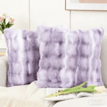 Bubble Velvet White Purple