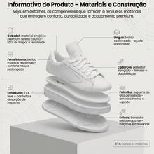 Casual Sneakers, Extreme Comfort, Modern Style For Everyday Use, Stylish Suede, Lace-Up, Office, Party, Vacation - trắng - Xem 5