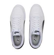 Giày thể thao cổ thấp PUMA Shuffle, unisex, trắng/đen - Trắng và đen - Xem 7