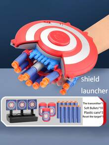 Spider Silk Launcher Soft Bullet Toy, Unisex Cosplay Prop, Set Includes Gloves + Launcher + Suction Cups + String - Multicolor - View 13