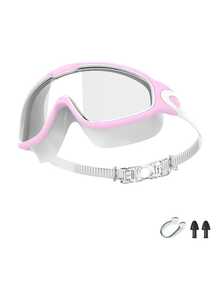 Swim Goggles 1 Pack For Adult Men Women, Anti-Fog UV Protection No Leak 180° Wide View Clear Vision Pool Goggles - Multicolor - View 14