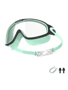 Swim Goggles 1 Pack For Adult Men Women, Anti-Fog UV Protection No Leak 180° Wide View Clear Vision Pool Goggles - Multicolor - View 12