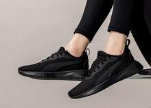 Giày chạy bộ cổ thấp PUMA Flyer Flex Comfort, Unisex, Màu đen - màu đen - Xem 2