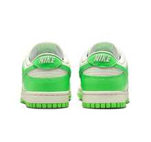 Nike New Dunk Low SE, High-Quality Grip, Durable Outdoor Women's Skateboarding Shoes, HV0842-133 - White Green - View 4