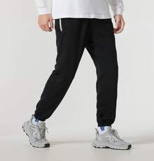 Nike Bamboo Leaf Amber Sports Pants, Men's Style - Black - View 4