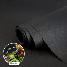 1 Roll Black Waterproof Home Decor Wall Sticker, 3D Cabinet Countertop Sticker, Self-Adhesive Wallpaper, Kitchen Decor Wall Paper, Living Room Bedroom Study TV Background Wall Decal - Black - View 4