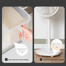 8/12pcs Adhesive Swivel Casters, 360° Stainless Steel Casters, Suitable For Trash Cans, Storage Boxes, Furniture, Cabinets, Mobile Base Accessories - A - View 6