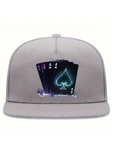 1 bộ 4 mũ lưỡi trai hip-hop in hình unisex, mũ bóng chày snapback thể thao ngoài trời thời trang đường phố có thể điều chỉnh - Nhiều màu - Xem 12