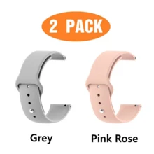 2 Packs 20MM 22MM Silicone Strap Universal Strap Smart Watch And Other Watch Straps Bracelets Universal Watch Straps 22mm 20mm Quick Release Silicone Band Soft Rubber Wristband For Hua Wei Sam SungXiao MiAmazfit Smartwatch - Multicolor - View 19