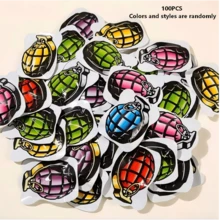 每包50个/100个，CS场景，乐趣无穷。扔出去会发出“砰”的一声，超级放松。适合办公室恶作剧、愚人节恶作剧和课堂娱乐。能给各个年龄段的人带来无穷的快乐。可用作课堂奖励/生日礼物/监狱日礼物，也可作为办公室减压玩具。 - 彩色 - 查看 10