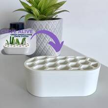 水培育苗盘，简易园艺系统，水培植物繁殖系统，台面种植箱，可重复使用，适用于厨房、阳台和露台 - A - 查看 5