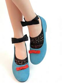 1/2 双春夏薄款甜美可爱蝴蝶结芭蕾舞风格百搭低帮隐形衬垫袜 - 彩色 - 查看 2