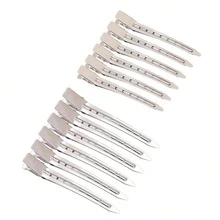 Kẹp tóc chia phần tạo kiểu – Kẹp tóc cá sấu quản lý tóc dài xoăn dày, kẹp tóc cá sấu cho nữ, kẹp salon kim loại bạc, kẹp uốn tóc, kẹp uốn tóc ghim, đồ dùng thiết yếu quay lại trường học, dụng cụ du lịch và kỳ nghỉ tiện lợi, phụ kiện tóc nữ, bàn chải làm mượt tóc, phụ kiện thợ cắt tóc, máy sấy tóc, tóc, thợ cắt tóc, dụng cụ tạo kiểu tóc, sản phẩm tóc, máy sấy tóc, tóc, phụ kiện, sản phẩm tóc, dụng cụ tạo kiểu tóc (1/10/20/48/100/200) có sẵn - Bạc - Xem 4