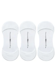 3/5 Pairs Women's Invisible Liner Socks For High Heels, Thin Silicone Non-Slip Shallow Mouth Boat Socks, Spring/Summer - Multicolor - View 5