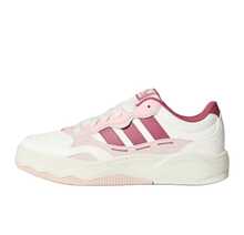 Giày thể thao buộc dây adidas LITE SHUFFLE thoải mái dành cho nữ, màu trắng/hồng. - trắng hồng - Xem 5