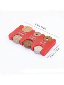 1pc ABS Yen Coin Clip, Multifunctional Coin Organizer Wallet - View 7
