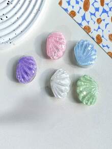 5个3D立体亮片手机支架，韩版ins风简约清新可伸缩支架 - 彩色 - 查看 8