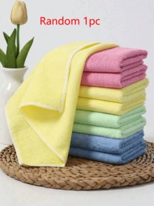 20 Rolls 20cm*20cm Double-Sided Super Absorbent Reusable Dishcloth, Kitchen Cleaning Cloth - Multicolor - View 15