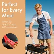 2-In-1 Silicone Cooking Pliers Cooking Shovel - Heat-Resistant Food Flipper And Pliers For Flipping Fish, Steak, And Pancakes - Scratch Free - A - View 7