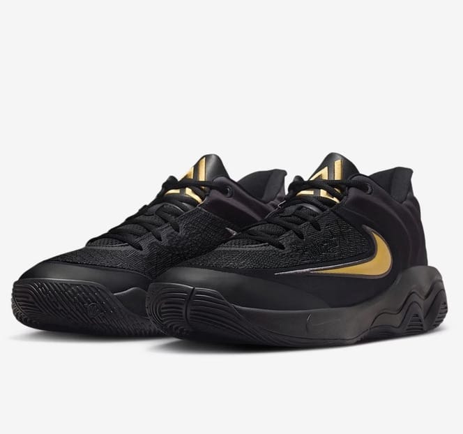 Giày bóng rổ nam Nike GIANNIS IMMORTALITY 4 FQ3681-005 mới, đệm êm ái, nhẹ và thoải mái. - màu đen - Xem 1
