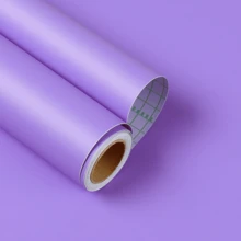1 rolo de papel de parede autoadesivo roxo, à prova d'água, removível, adequado para bancadas de cozinha, armários, paredes, decoração de casa, quartos, banheiros, reforma residencial, renovação de móveis, decoração faça você mesmo, revestimento de parede durável, fácil instalação, melhoria da casa - F-roxo - Ver 9