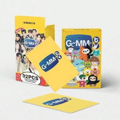 92 piezas Tarjetas coleccionables de la serie de TV de Tailandia