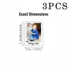 Nhãn dán sinh nhật cá nhân hóa - Có thể tùy chỉnh ảnh và văn bản, nhãn dán tự dính bóng, thích hợp cho cốc, túi quà, album - Thiết kế retro thập niên 2000, chất liệu giấy bền, dễ bóc và dán, hoàn hảo cho các dịp sinh nhật, lễ đính hôn, quà cưới, cầu hôn, quà tặng cặp đôi, quà kỷ niệm. - Nhãn dán cốc F-Photo - Xem 11