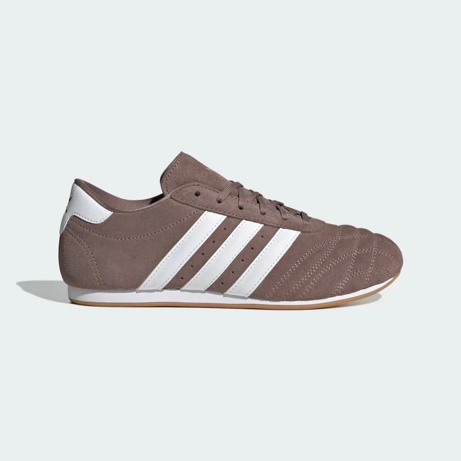 Adidas Taekwondo Lace Casual Shoes Women's JQ3705 Sporty Lace Up Splicing Home All Seasons | Retro Heritage Style, Timeless Silhouette - 棕色 - 查看 1