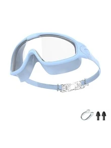 Swim Goggles 1 Pack For Adult Men Women, Anti-Fog UV Protection No Leak 180° Wide View Clear Vision Pool Goggles - Multicolor - View 8