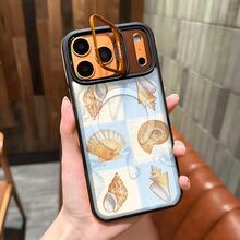 Funda para teléfono - Una funda para teléfono con un diseño de patrón de tornillo 2, borde de color y soporte para lente.Es compatible con iPhone 17, 16, 15, 14, 13, 12, 11 y más.Perfectos como regalos para amigos y familiares durante Navidad y el Día de Acción de Gracias. - Negro - Ver 1