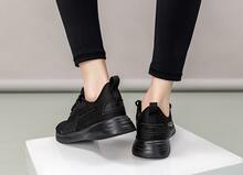 Giày chạy bộ cổ thấp PUMA Flyer Flex Comfort, Unisex, Màu đen - màu đen - Xem 3