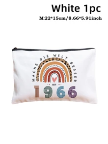 1/3/510 pezzi Borsa trucco per regali di 40° compleanno, borse cosmetiche divertenti per 40° compleanno, idee regalo per 40° compleanno borsa trucco (solo borsa), disponibile anche per regali di 20°, 30°, 50°, 60° compleanno, adatta per amici, amanti, famiglia - multicolore - Visualizzare 16