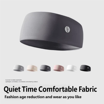 1 件装健身瑜伽跑步吸汗宽头带运动汗带男女通用