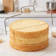 Stainless Steel Cake Slicer And Cutter - Professional 2-Line Cake Cutting Tool For Evenly Layered Cakes, Home Kitchen Baking Tool - View 2