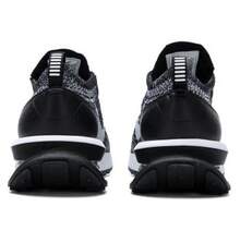 Zapatillas de running Nike Air Max Flyknit Racer de caña baja para hombre - Negro, gris y blanco - Ver 8