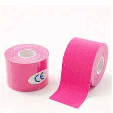 2 Rolls Multi-Color Self-Adhesive Knee Protector Bandage, Elastic Sports Tape Suitable For Gym Fitness Training - 5cm*5m - View 14