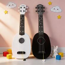 4-String Guitar Model, Toy Musical Instrument, Birthday Party Gift, Guitar, Holiday Gift, Suitable For Beginners, Ukulele, Toy Instrument - Multicolor - View 8