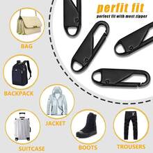 5pcs Multifunctional Metal Zipper Head Replacement Parts - Suitable For Luggage, Jackets, Backpacks, Boots, Wallets, Jackets - Travel And Daily Wear - Easy To Repair, Summer - Multicolor - View 3